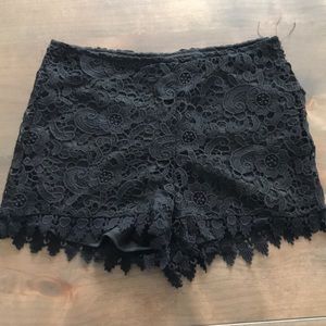 Lace shorts